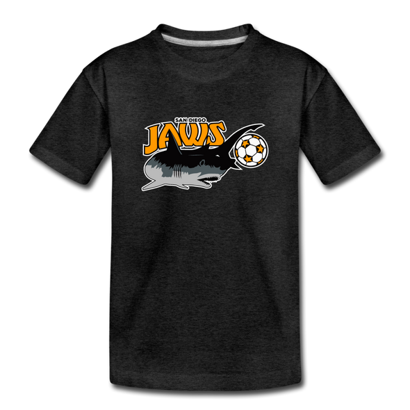 San Diego Jaws T-Shirt (Youth) - charcoal gray