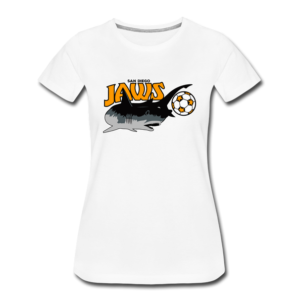 San Diego Jaws Women’s T-Shirt - white