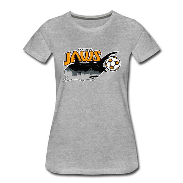 San Diego Jaws Women’s T-Shirt - heather gray