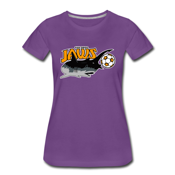 San Diego Jaws Women’s T-Shirt - purple