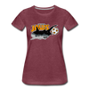 San Diego Jaws Women’s T-Shirt - heather burgundy