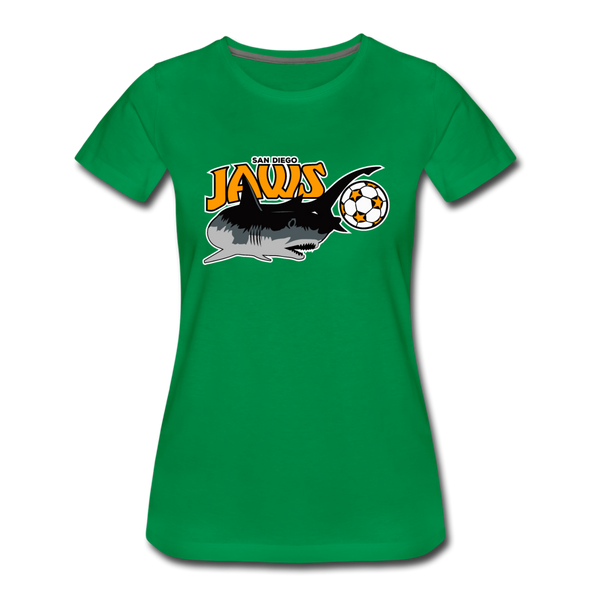 San Diego Jaws Women’s T-Shirt - kelly green