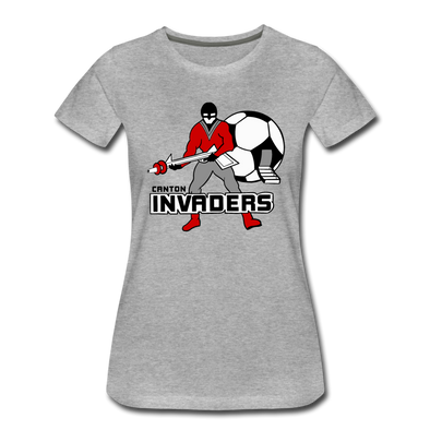 Canton Invaders Women’s T-Shirt - heather gray