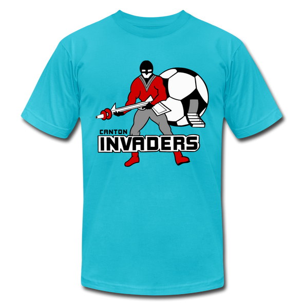 Canton Invaders T-Shirt (Premium Lightweight) - turquoise