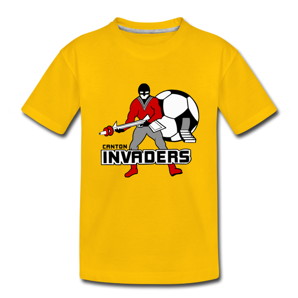 Canton Invaders T-Shirt (Youth) - sun yellow