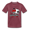 Canton Invaders T-Shirt (Youth) - heather burgundy