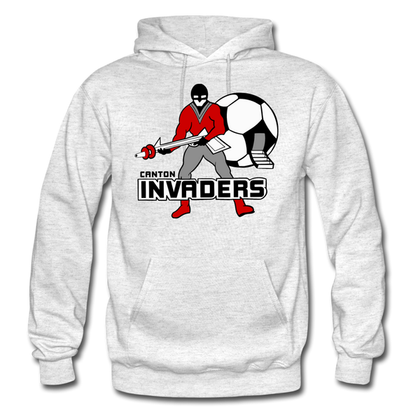 Canton Invaders Hoodie - light heather gray