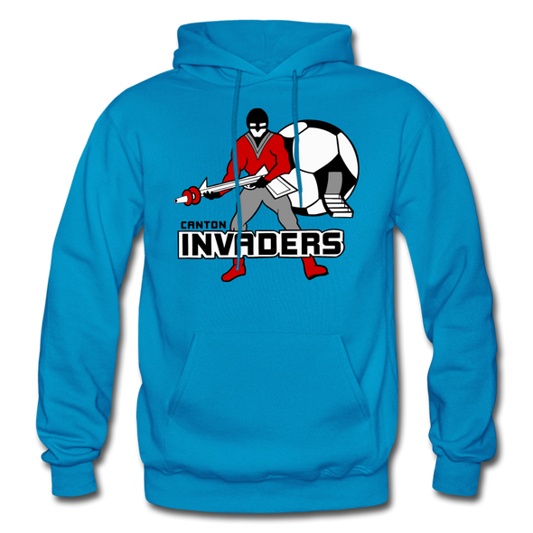 Canton Invaders Hoodie - turquoise