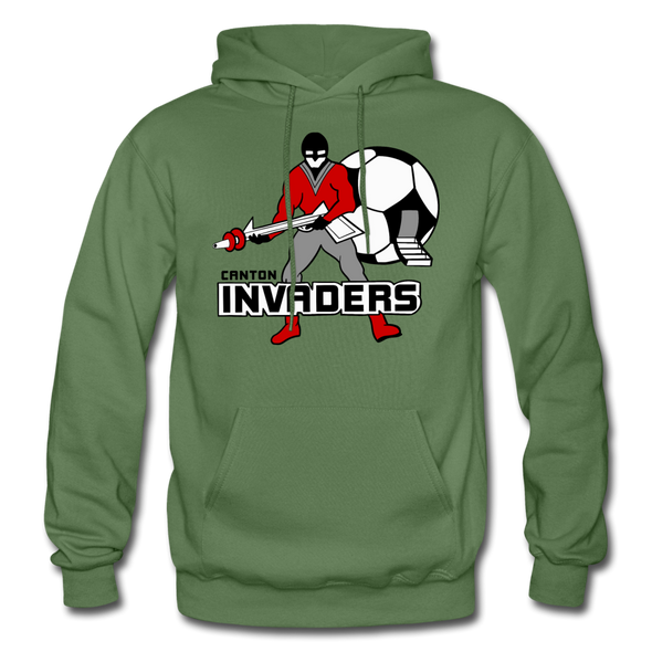 Canton Invaders Hoodie - military green