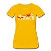Atlanta Attack Women’s T-Shirt - sun yellow