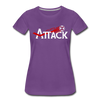 Atlanta Attack Women’s T-Shirt - purple