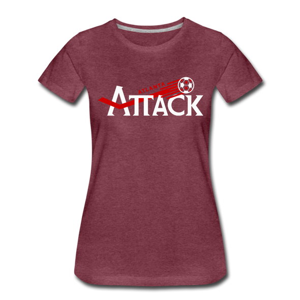 Atlanta Attack Women’s T-Shirt - heather burgundy