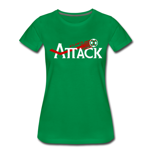 Atlanta Attack Women’s T-Shirt - kelly green