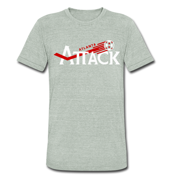 Atlanta Attack T-Shirt (Tri-Blend Super Light) - heather gray