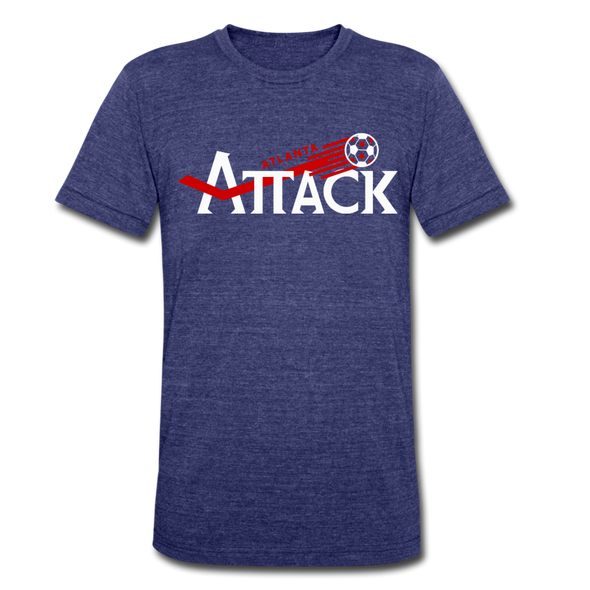 Atlanta Attack T-Shirt (Tri-Blend Super Light) - heather indigo
