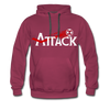 Atlanta Attack Hoodie (Premium) - burgundy