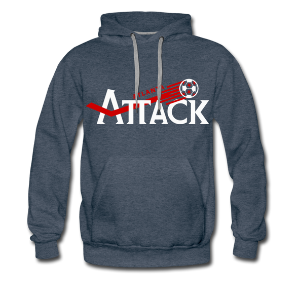 Atlanta Attack Hoodie (Premium) - heather denim