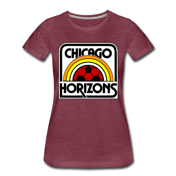 Chicago Horizons Women’s T-Shirt - heather burgundy