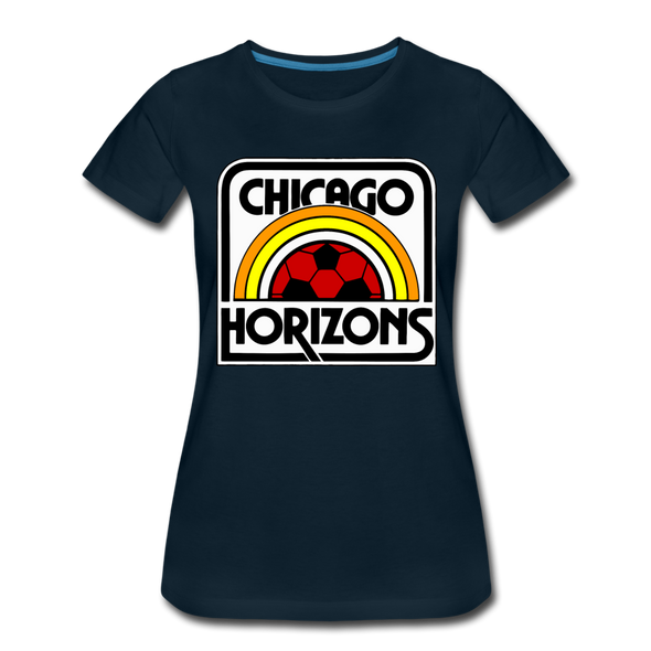 Chicago Horizons Women’s T-Shirt - deep navy