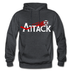 Atlanta Attack Hoodie - charcoal gray