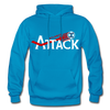 Atlanta Attack Hoodie - turquoise