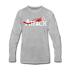 Atlanta Attack Long Sleeve T-Shirt - heather gray