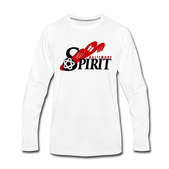 Baltimore Spirit Long Sleeve T-Shirt - white