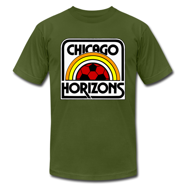 Chicago Horizons T-Shirt (Premium Lightweight) - olive