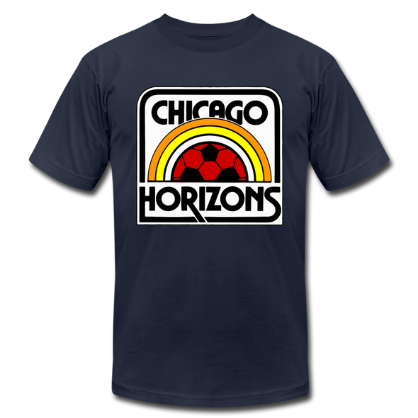 Chicago Horizons T-Shirt (Premium Lightweight) - navy