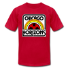 Chicago Horizons T-Shirt (Premium Lightweight) - red