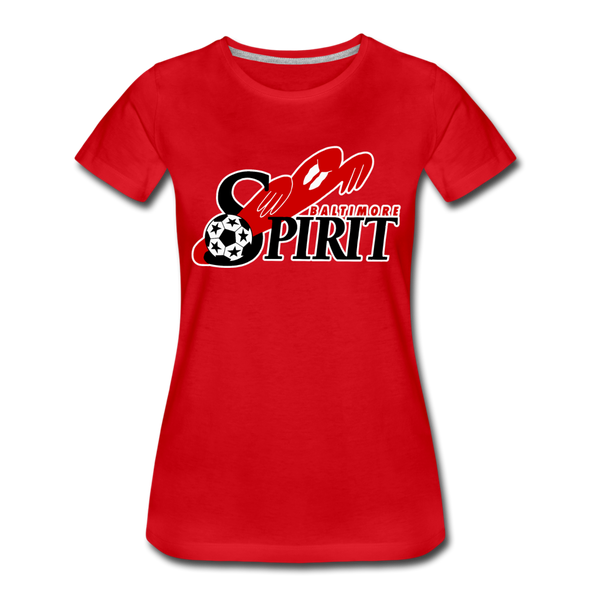 Baltimore Spirit Women’s T-Shirt - red