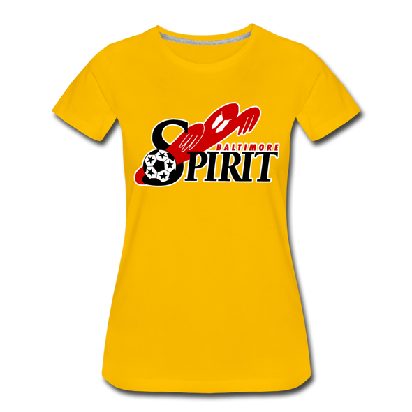 Baltimore Spirit Women’s T-Shirt - sun yellow