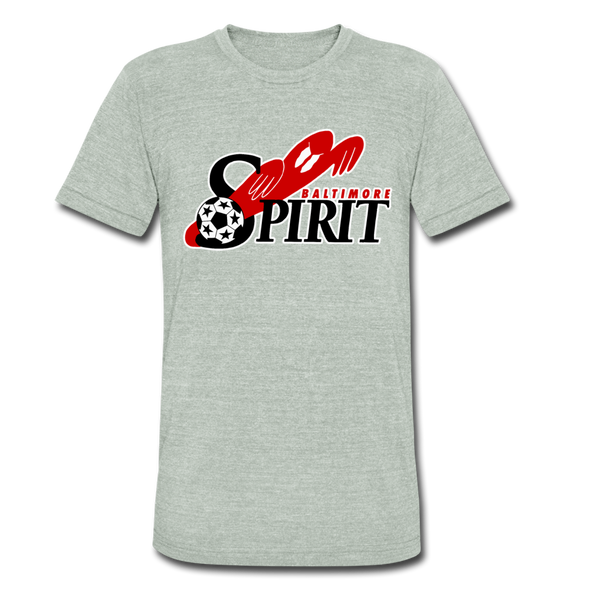 Baltimore Spirit T-Shirt (Tri-Blend Super Light) - heather gray