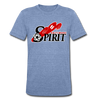 Baltimore Spirit T-Shirt (Tri-Blend Super Light) - heather Blue
