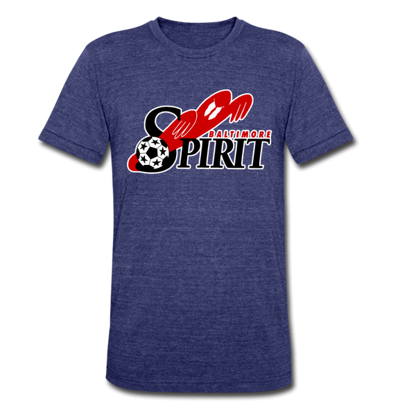 Baltimore Spirit T-Shirt (Tri-Blend Super Light) - heather indigo