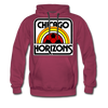 Chicago Horizons Hoodie (Premium) - burgundy
