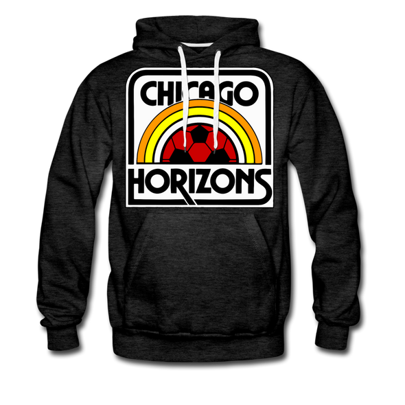 Chicago Horizons Hoodie (Premium) - charcoal gray