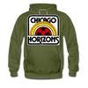 Chicago Horizons Hoodie (Premium) - olive green