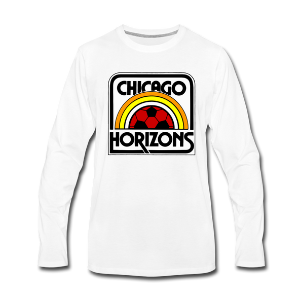 Chicago Horizons Long Sleeve T-Shirt - white