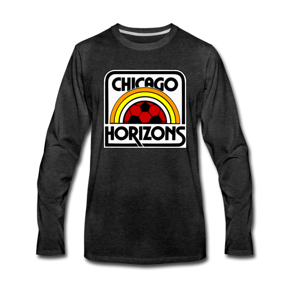 Chicago Horizons Long Sleeve T-Shirt - charcoal gray