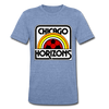 Chicago Horizons T-Shirt (Tri-Blend Super Light) - heather Blue