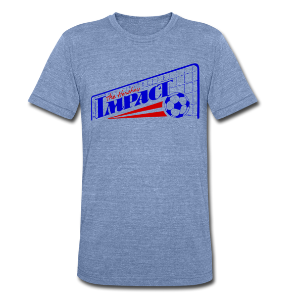 Hershey Impact T-Shirt (Tri-Blend Super Light) - heather Blue