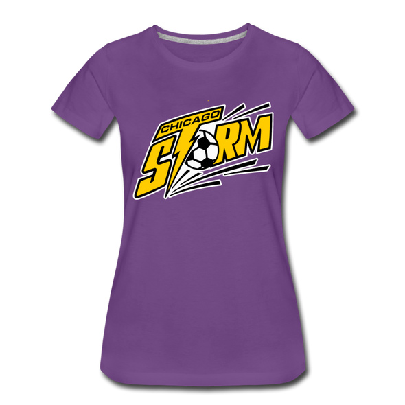 Chicago Storm Women’s T-Shirt - purple