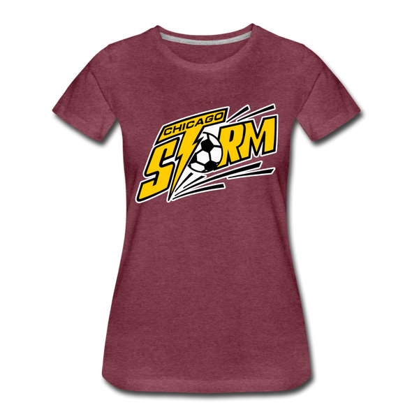 Chicago Storm Women’s T-Shirt - heather burgundy