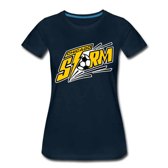 Chicago Storm Women’s T-Shirt - deep navy