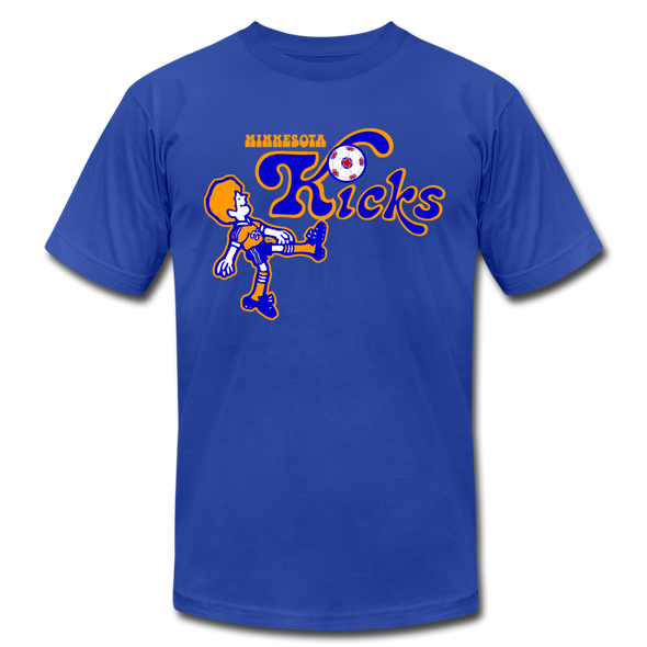 Minnesota Kicks T-Shirt (Premium Lightweight) - royal blue