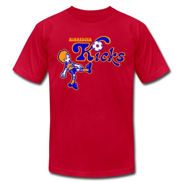 Minnesota Kicks T-Shirt (Premium Lightweight) - red
