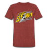 Chicago Storm T-Shirt (Tri-Blend Super Light) - heather cranberry