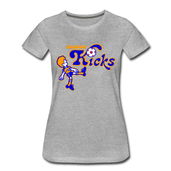 Minnesota Kicks Women’s T-Shirt - heather gray