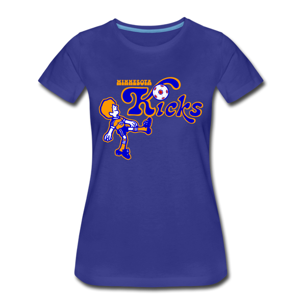 Minnesota Kicks Women’s T-Shirt - royal blue